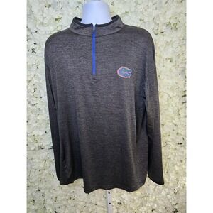 Florida Gators Colosseum Men's Quarter Zip XXL, Champagne Chomp,‎ Go GATORS